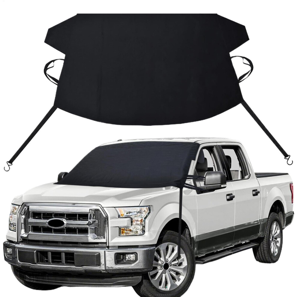 Car Windshield Snow Cover | Suv Front Window Snow Covers Sun Protection Shade,Car Windshield Frost Shield Snow Cover For Suv 2XL A 9067246799571