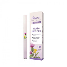 (Purple) 1~5PCS Portable Herbal Diffuser Pen Lung Cleanse & Energy Boost Air Freshener Herbal Refreshing Bar Clear Breathing Hot