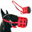 Basket Grazing Muzzle Breathable Equestrian Equipment M Red 1