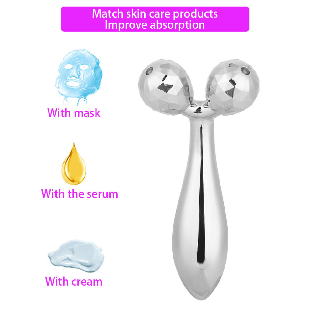 Compact 3D Face & Body Roller Massager for Face Lifting Firming Slimming