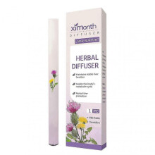 (Purple) Portable Herbal Diffuser Pen Lung Cleanse & Energy Boost Air Freshener Herbal Refreshing Bar Clear Breathing New Arrival