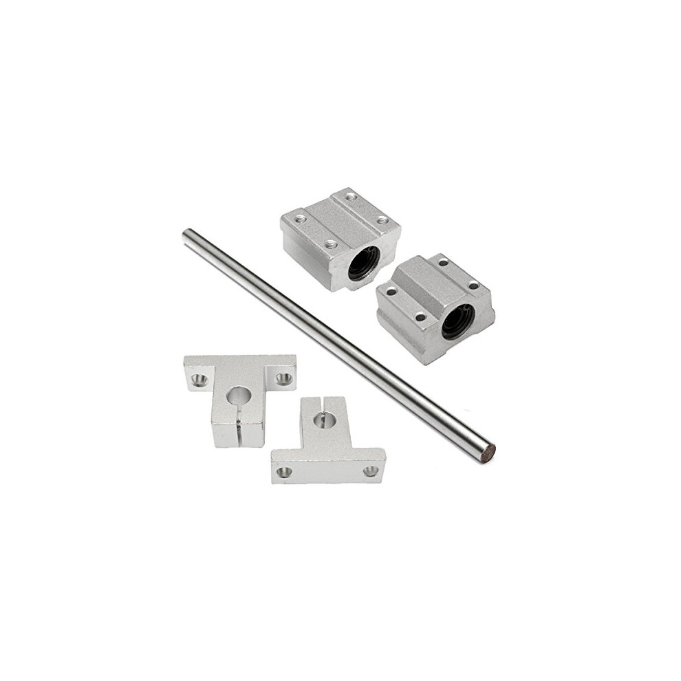 Scs8uu/Sk8 8X200mm Optical Axis Linear Ball Bearing Rail Guide Support Cnc Set 9067246800109