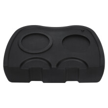 Silikon-Tampermatte für Espressomaschinen, rutschfeste Eckmatte für Kaffeetamper, hitzebeständig, lebensmittelecht, langlebig, Barista-geeignet