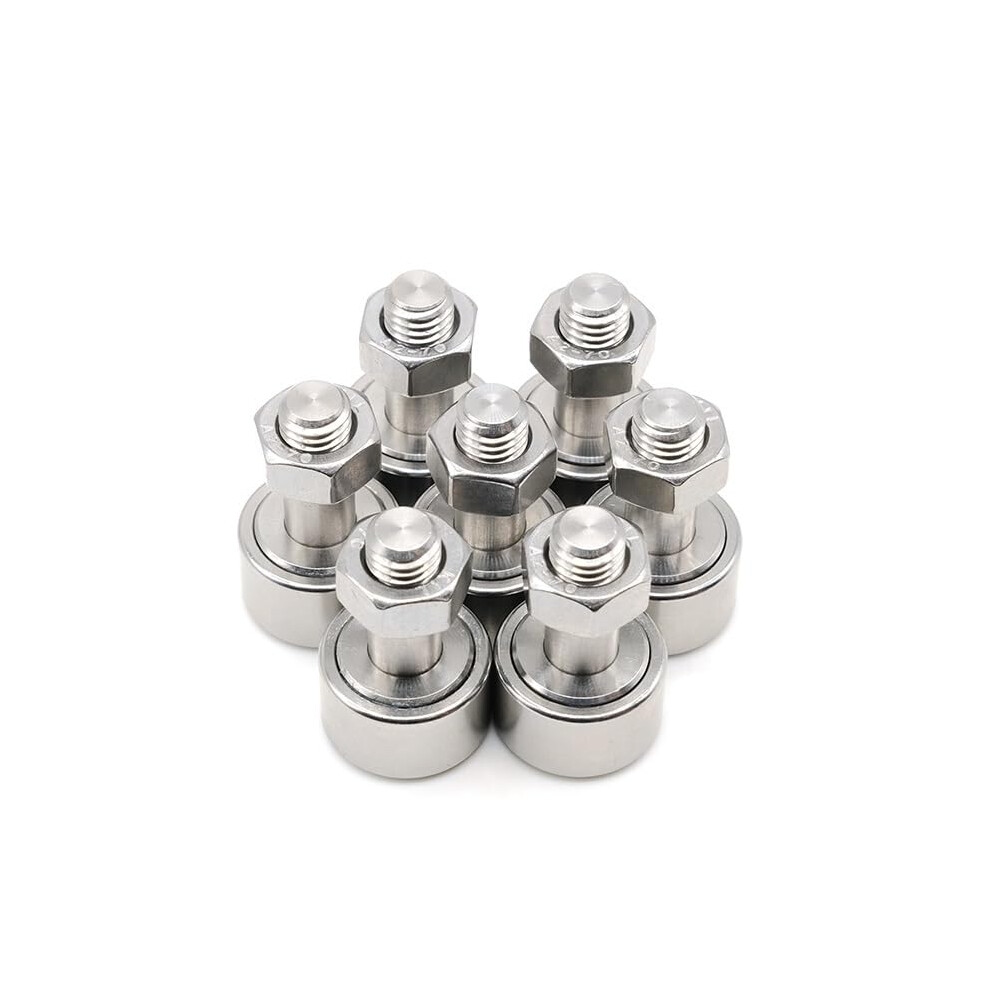 1Pcs Cf5 Sus304 Stainless Steel Cam Follower Needle Roller Bearing Kr13 Miniature Track Roller Bearing M5x13x23 Mm 9105992147151
