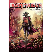 Iron Maiden Piece of Mind by Leah Moore Hardcover Book