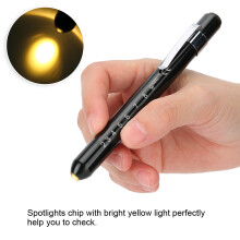Easy-Carry Pupil Gauge Penlight for Optometrists and Medical Use