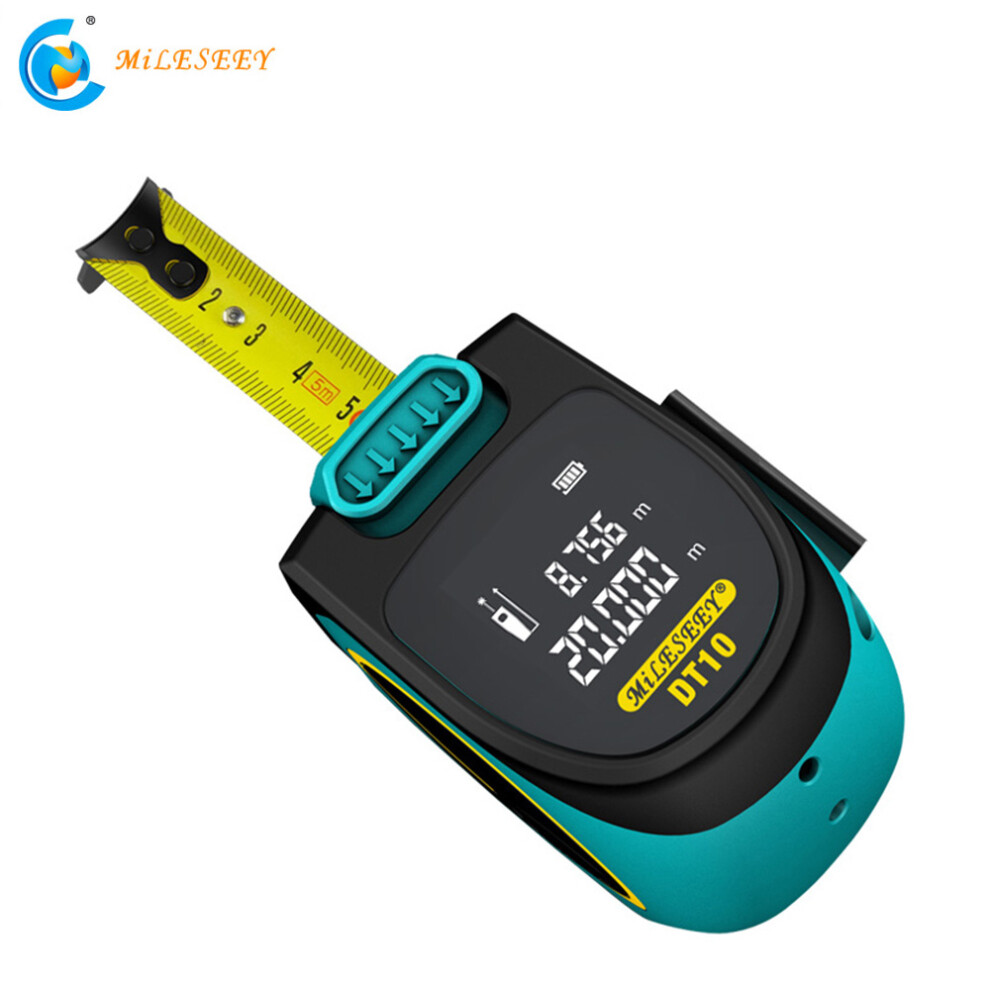 Laser Distance Meter Dt10 40M Digital Range Finder With Backlit Display 3221362439292