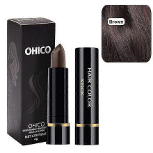 (brown) Root Touch-Up Stick - Temporary Hair Dye Pen - Grey Hair Cover Up - Semi-Permanent Waterproof Long Lasting Coverage for Hair and Beard