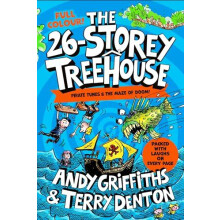The 26Storey Treehouse Colour Edition by Andy Griffiths Paperback Book