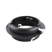 Umwandeln Sie Elinchrom-Blitzgeräte mit solidem Metall-Adapter auf Bowens S-Type