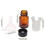 (D) Essential-Oil Inhaler Cap with Refillable Bottle Reusable Refillable Empty Bottle Dispenser for Women Men 4