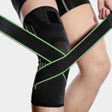 Größe L, Grün, Sport-Kniebandage, professioneller Outdoor-Laufschützer
