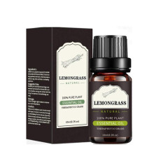 (E) 10ml Natural Pure Ginger Oil For Drainage Massage Swelling Pain Relief And Relief Ginger Oil