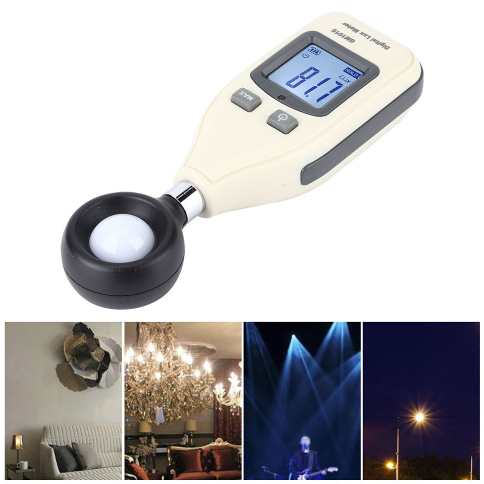 Handheld Led Meter Luxmeter Photometer 0-200000 Lx 166Mm Light 8401362439729
