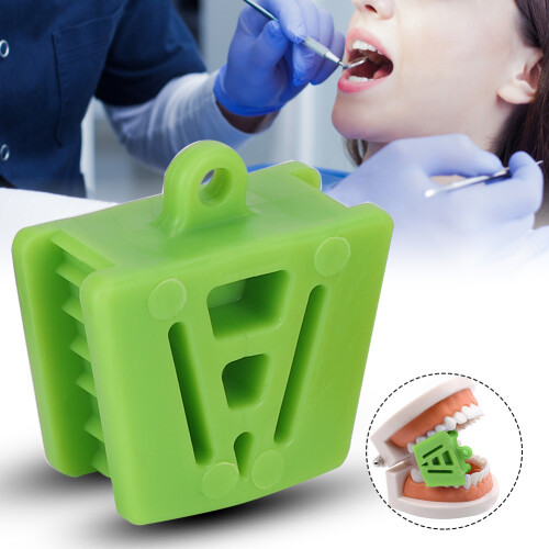 10pcs Silicone Dental Mouth Prop Bite Blocks - Large, Middle, Small 2