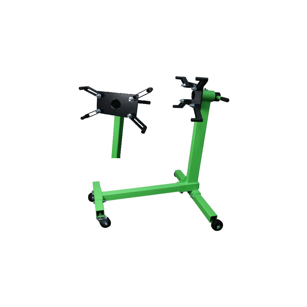 Us Pro Engine Stand Crane Swivel Transmission Gearbox Mount Support 1000Lb 450Kg