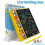 (Colors Yellow) 9.5inch Multi-functional Large Capacity Lcd Writing Box Pencil Case Graffiti Tablet Doodle Board Drawing 1