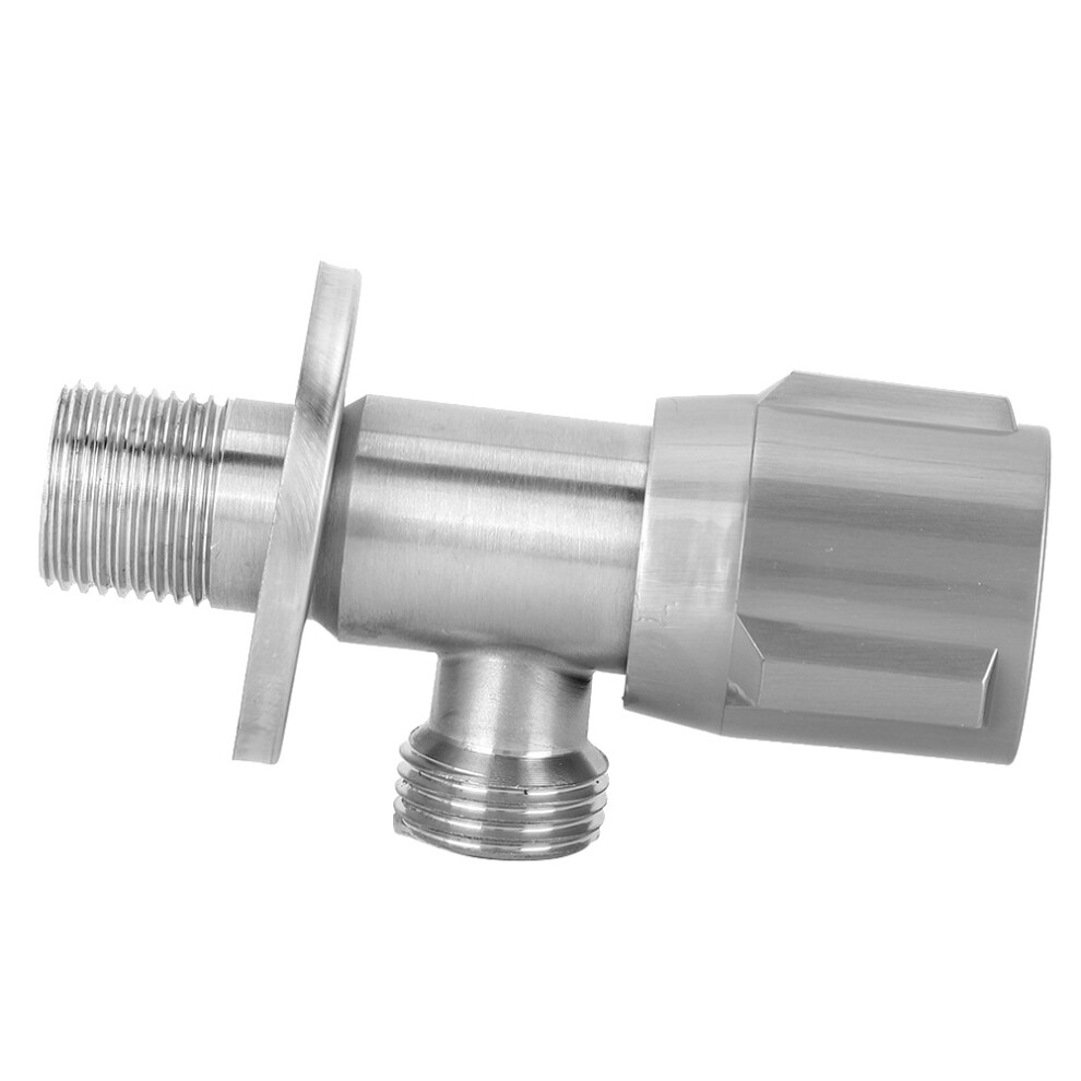 Stainless Steel G1/2In Angle Valve Stop For Faucet, Toilet, Water Heater 9471362440451