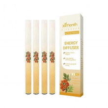 (4PCS) 1-5X Portable Herbal Diffuser Pen Lung Cleanse & Energy Boost Air Freshener Herbal Refreshing Bar Clear Breathing Yellow
