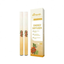 (2PCS) 1-5X Portable Herbal Diffuser Pen Lung Cleanse & Energy Boost Air Freshener Herbal Refreshing Bar Clear Breathing Yellow