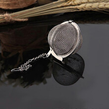 (S) Mini Stainless Steel Herbal Tea Ball Spice Strainer Mesh Infuser Filter Diffuser