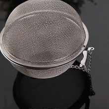(L) Mini Stainless Steel Herbal Tea Ball Spice Strainer Mesh Infuser Filter Diffuser
