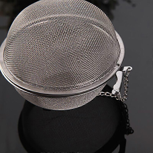 (L) Mini Stainless Steel Herbal Tea Ball Spice Strainer Mesh Infuser Filter Diffuser