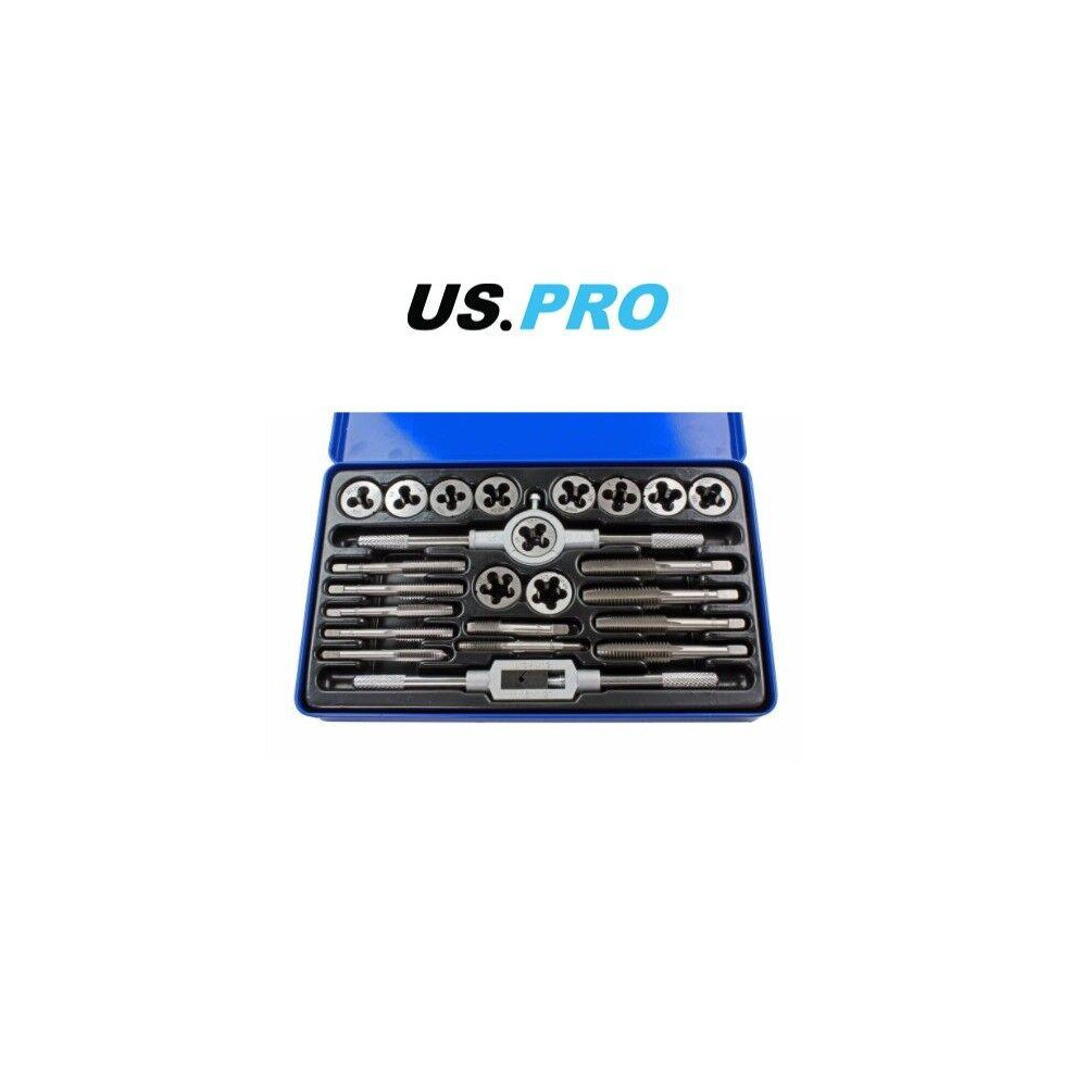 Us Pro 24Pc Unc/Unf Tap And Die Set 2621