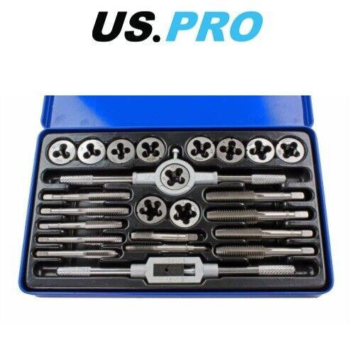 us pro US PRO 24PC UNC/UNF Tap And Die Set 2621 1