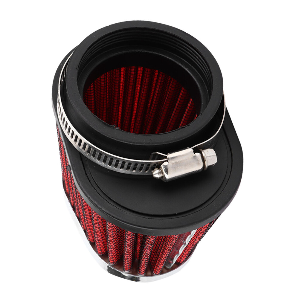Mushroom Head Engine Air Filter 55Mm For Motorcycles Red 4631362441451