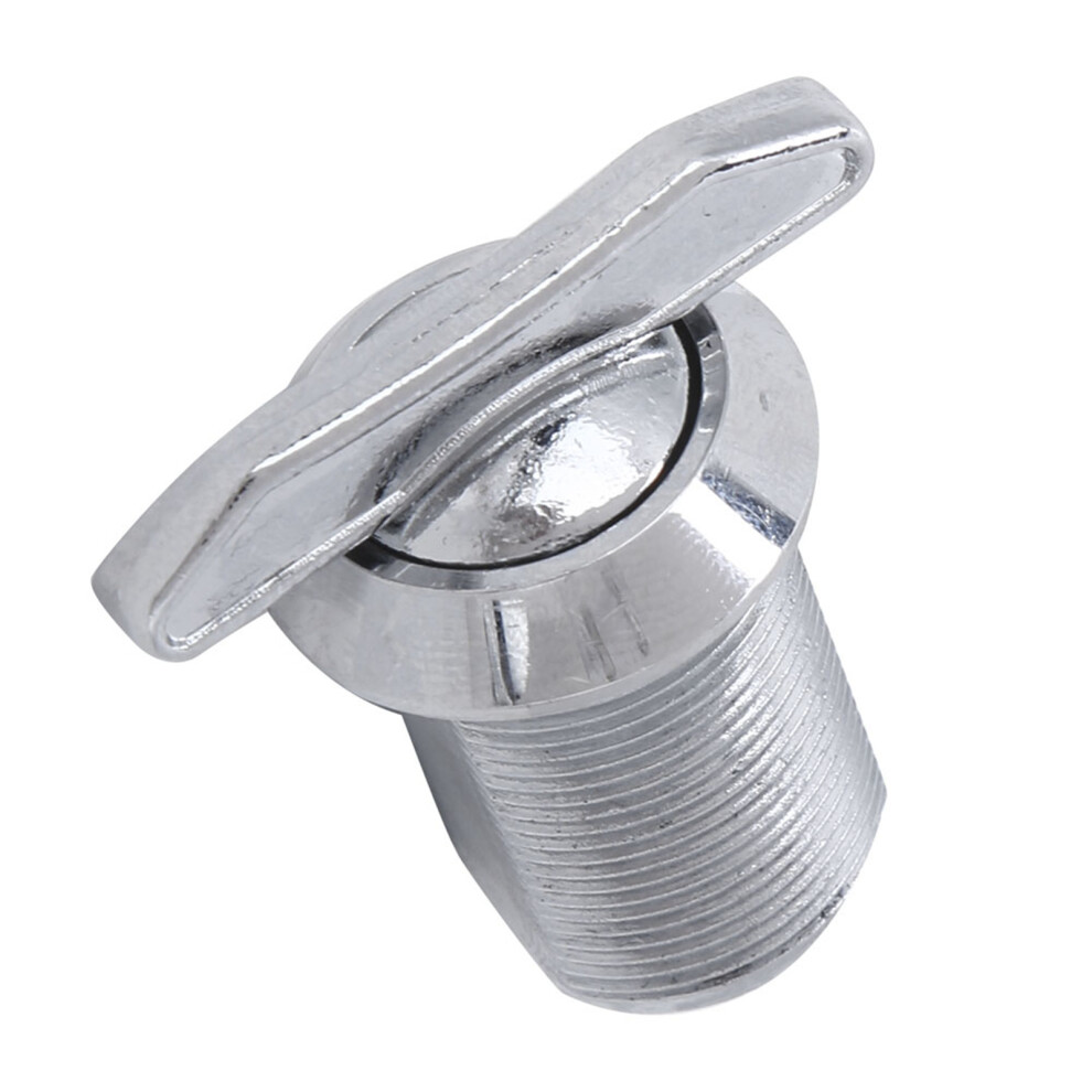 Zinc Alloy Cam Lock Without Key For Drawer Mailbox Cabinet Toolbox 30Mm Size 7891362441586