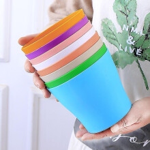 Ghiveci de flori rotunde din plastic, cu tavă, pentru utilizare în interior și exterior, durabil, rezistent la UV, cu găuri de scurgere și tăvi
