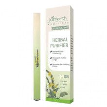 (Green) Portable Herbal Diffuser Pen Lung Cleanse & Energy Boost Air Freshener Herbal Refreshing Bar Clear Breathing