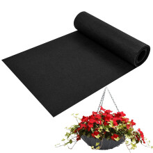 Pot Liner Roll Flower Pot Liner, Flower Basket Felt | Shell Alternative Liners, Easy Cut Garden Mat, Liner Roll