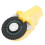 Mini 3D Tape Maker 9mm Decorative Label Maker ABS Handbook Yellow 10