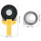 Mini 3D Tape Maker 9mm Decorative Label Maker ABS Handbook Yellow 6