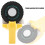 Mini 3D Tape Maker 9mm Decorative Label Maker ABS Handbook Yellow 5