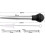 Stainless Turkey Baster Injector Needle Silicone Bulb for Basting Kitchen black 3