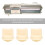 3PCS Plastic Knitting Machine Switch Buttons for KH860 KH970, 3x3cm 3