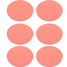 Silikon-Untersetzer mit tiefem Tablettdesign, sicher für Backofen, Mikrowelle oder Gefrierschrank.