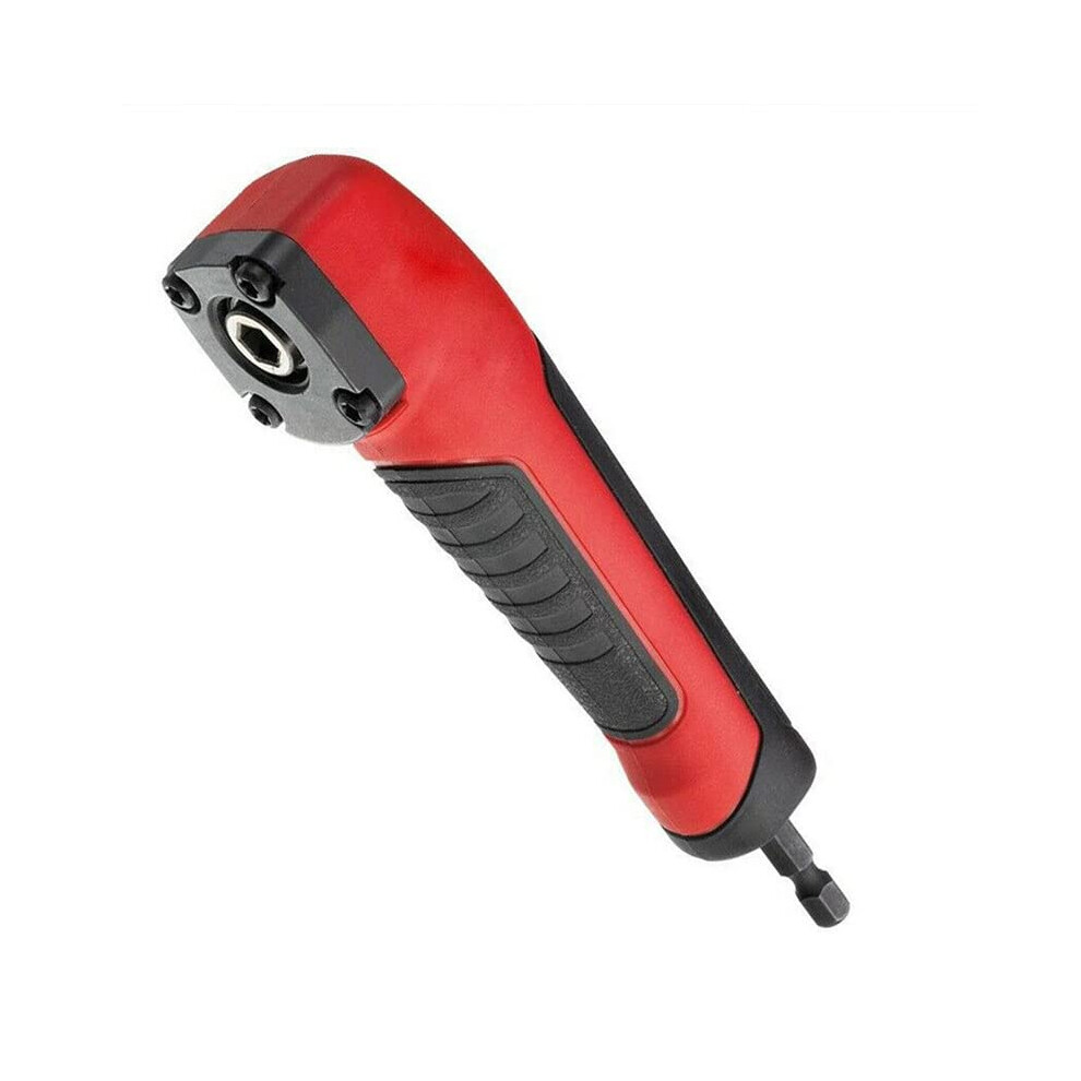 Right Angle Attachment Electric Screwdriver Repair 90 Degree Corner Device, Shockwave Impact Duty Right Angle Attachment (Red,Black) 9067246801588