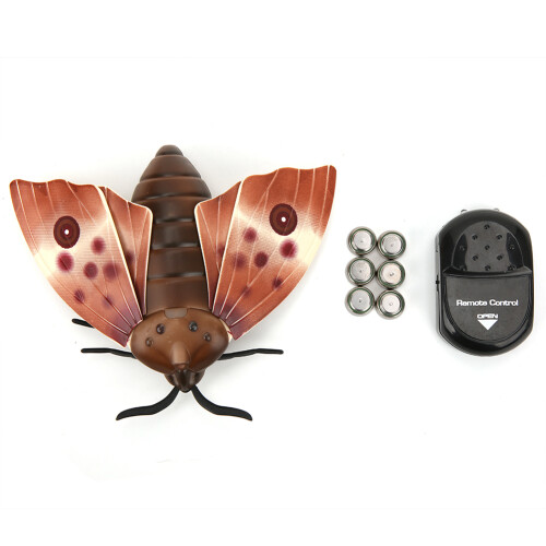Infrared Remote Control Insect Toy, Kid Trick Moth, Plastic 1