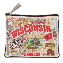Catstudio Zipper Pouch University of Wisconsin Travel Toiletry Bag 5 x 7 Ideal Makeup Bag Dog Treat Pouch or Purse to Organize Supplies for Grad