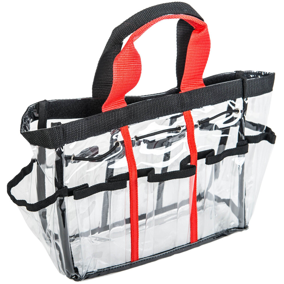 Shany Clear Travel Makeup Bag - Cosmetics Organizer - Ready Set