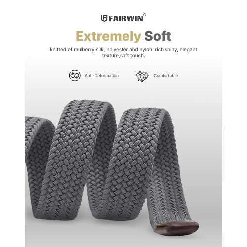FAIRWIN Ελαστική Ζώνη Γιλέκων Ανδρικών Jeans Golf 1 3/8" Νάιλον 2