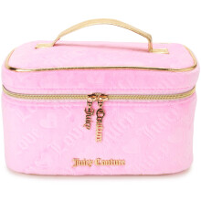 Juicy Couture Kosmetiktaske til kvinder - Rejsemakeup og toiletartikler Togetui Organizer St?rrelse One Size Lys Pink Terry