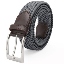 FAIRWIN Elastischer, geflochtener Stretch-Gürtel für Herren, Golf, Freizeitjeans, gewebt, 1 3/8 Zoll Nylon-Arbeitsgürtel für Herren, Hosen, Shorts