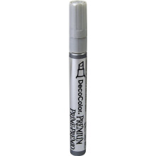 Marvy Uchida Decocolor Premium Markers Chisel Punt Zilver