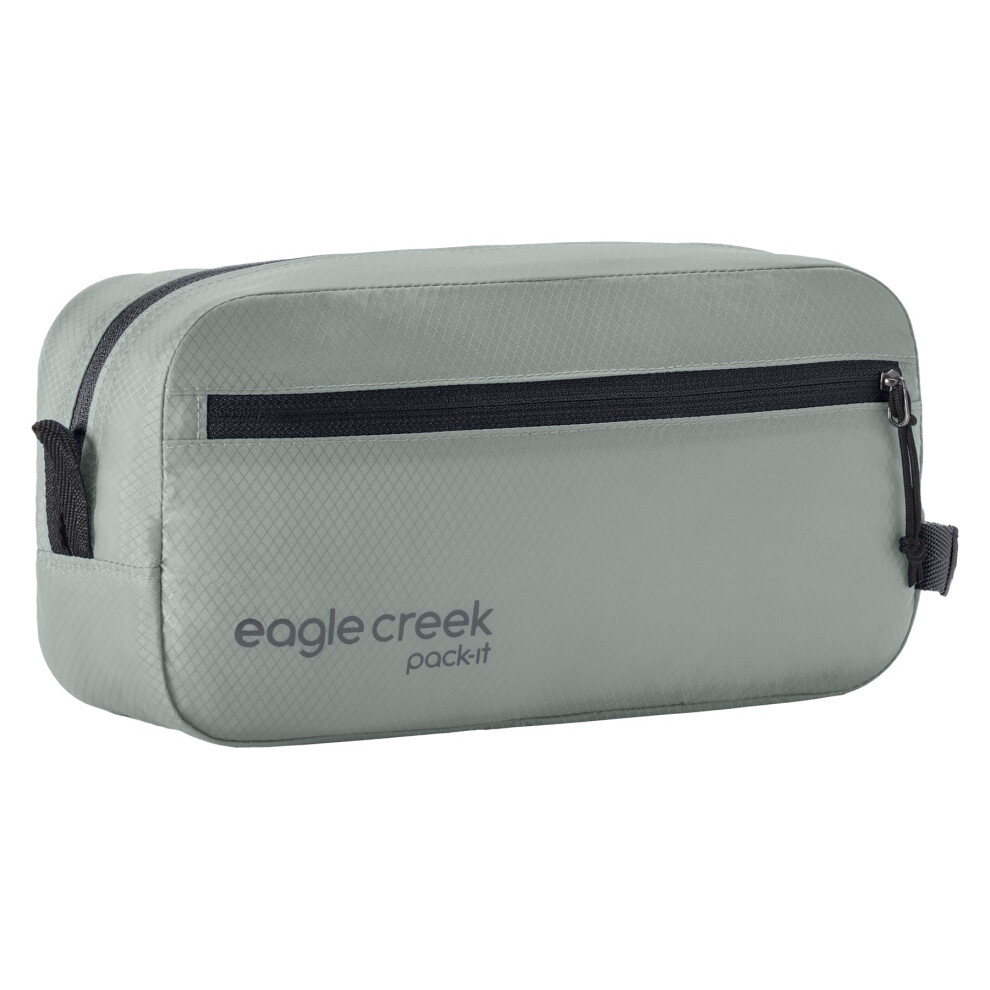 Eagle Creek Pack-It Isolate Quick Trip Travel Toiletry Bag - Durable Stain- And Water-Resistant With Multiple Pockets Machine Washable Storm Grey