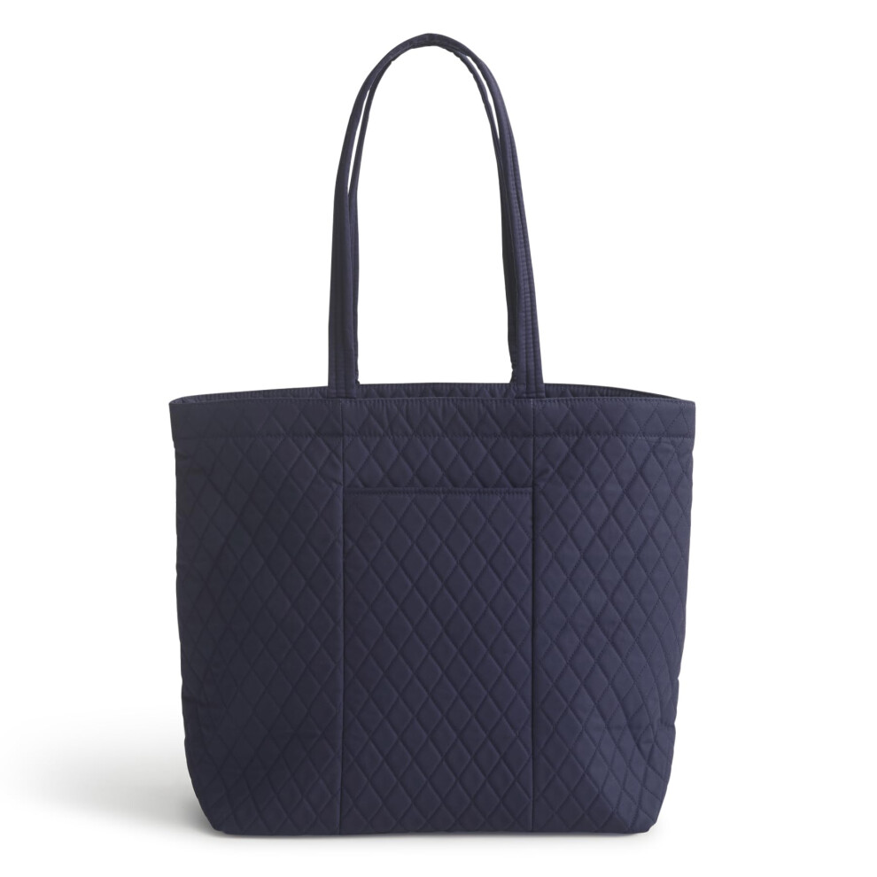 Vera Bradley Premium Cotton Original Zip Tote Bag Peacoat